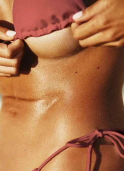 Ark Swimwear Tie-Sides|Tie Sides Rust